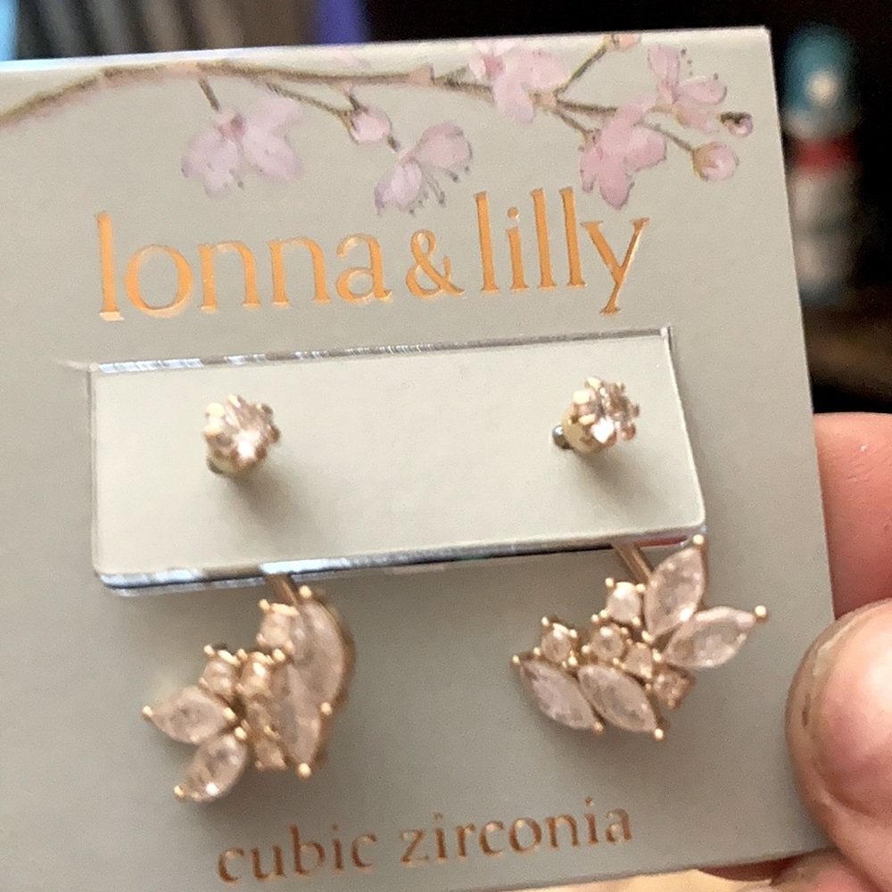 Lonna & Lilly NWT Jacket earrings